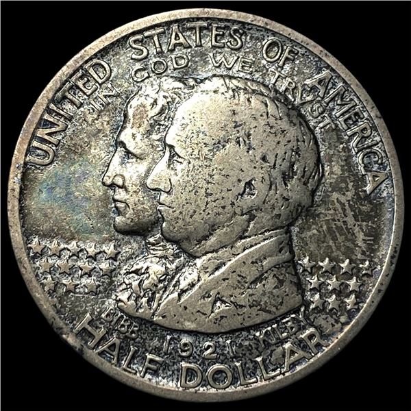1921 Silver Alabama Half Dollar LIGHTLY CIRCULATED