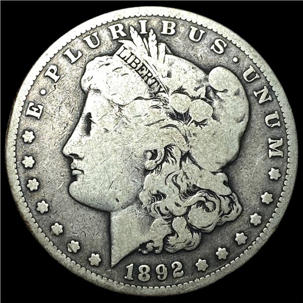 1892-S Silver Morgan Dollar LIGHTLY  CIRCULATED