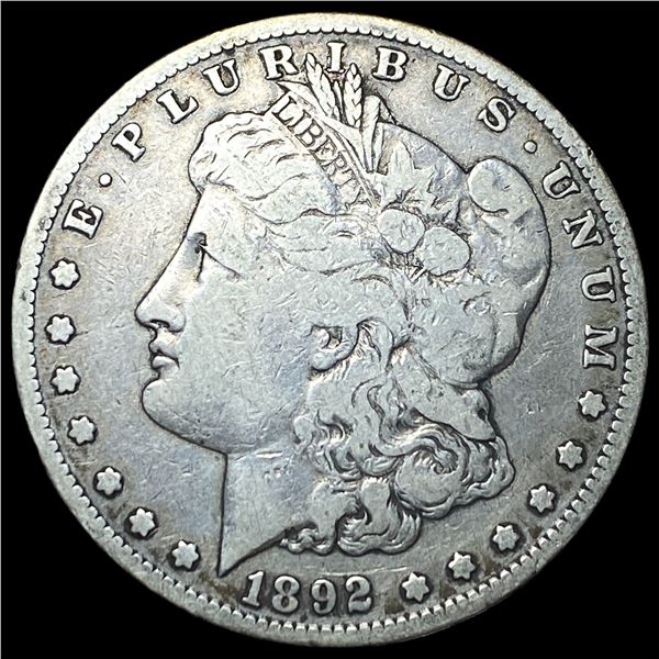 1892-S Silver Morgan Dollar LIGHTLY  CIRCULATED