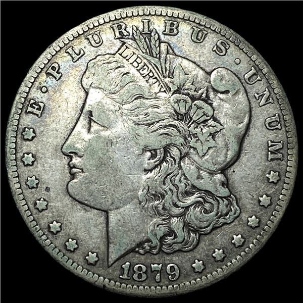1879-CC Silver Morgan Dollar NEARLY  UNCIRCULATED