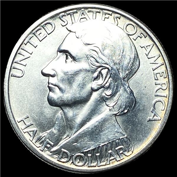 1938-D Daniel Boone Silver Half Dollar CHOICE BU
