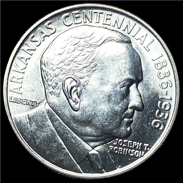 1936 Silver Arkansas Half Dollar GEM BU