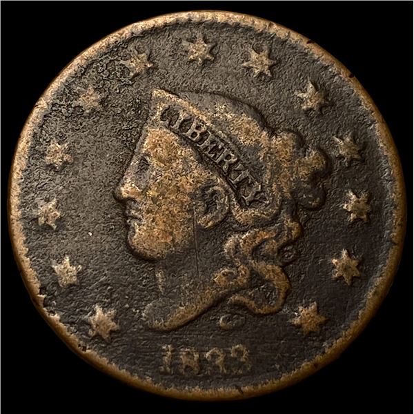 1833 Coronet Head Large Cent LIGHTLY CIRCULATED