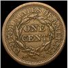 Image 2 : 1855 Braided Hair Large Cent CLOSELY  UNCIRCULATED