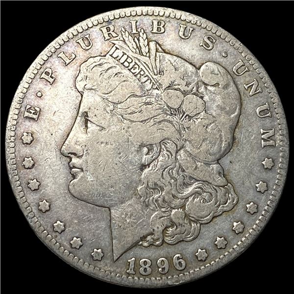 1896-S Silver Morgan Dollar LIGHTLY  CIRCULATED