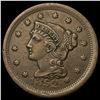 Image 1 : 1852 Braided Hair Large Cent CLOSELY  UNCIRCULATED