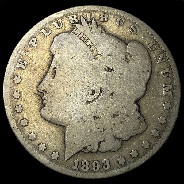 1893-O Silver Morgan Dollar NICELY CIRCULATED