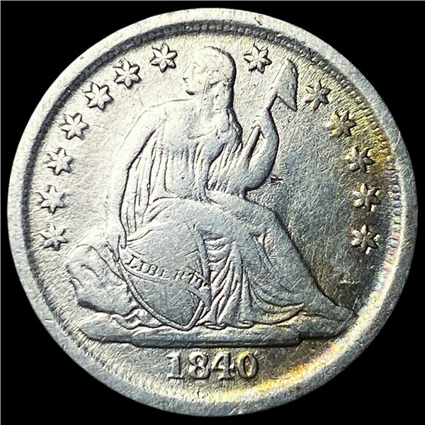 1840-O Seated Liberty Dime CLOSELY  UNCIRCULATED