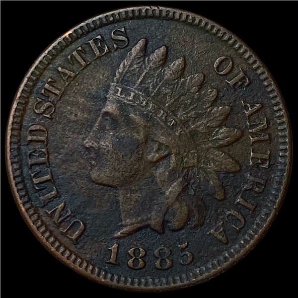 1885 Indian Head Cent CLOSELY UNCIRCULATED