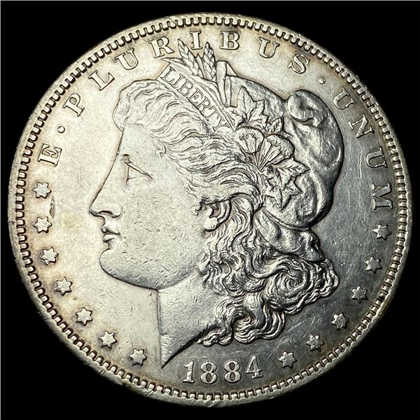 1884-S Silver Morgan Dollar NEARLY  UNCIRCULATED