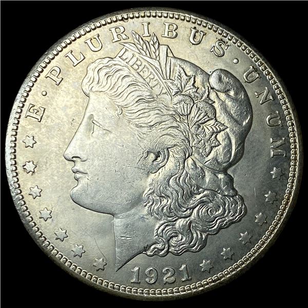 1921-S Silver Morgan Dollar CHOICE AU