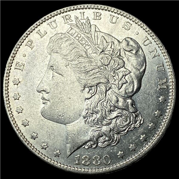 1880-O Micro O Morgan Silver Dollar  UNCIRCULATED