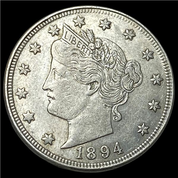 1894 Liberty Head Nickel CHOICE AU