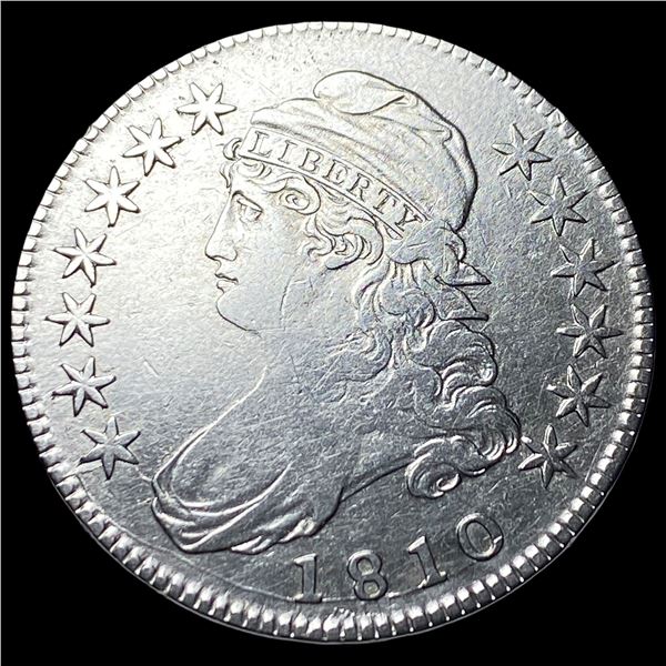 1810 Capped Bust Half Dollar CLOSELY  UNCIRCULATED