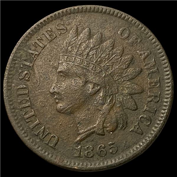 1865 Indian Head Cent NEARLY UNCIRCULATED