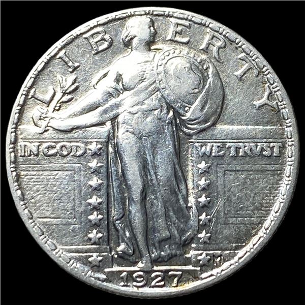 1927 Standing Liberty Silver Quarter CLOSELY  UNCIRCULATED