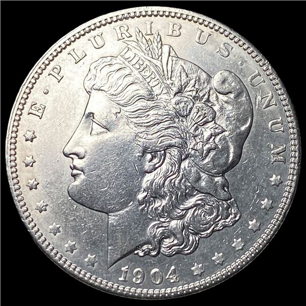 1904 Morgan Silver Dollar CLOSELY  UNCIRCULATED