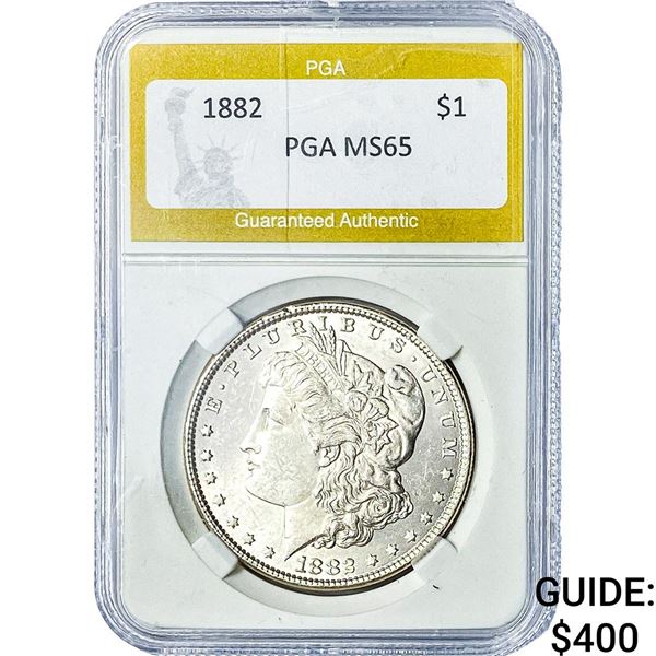 1882 Morgan Silver Dollar PGA MS64