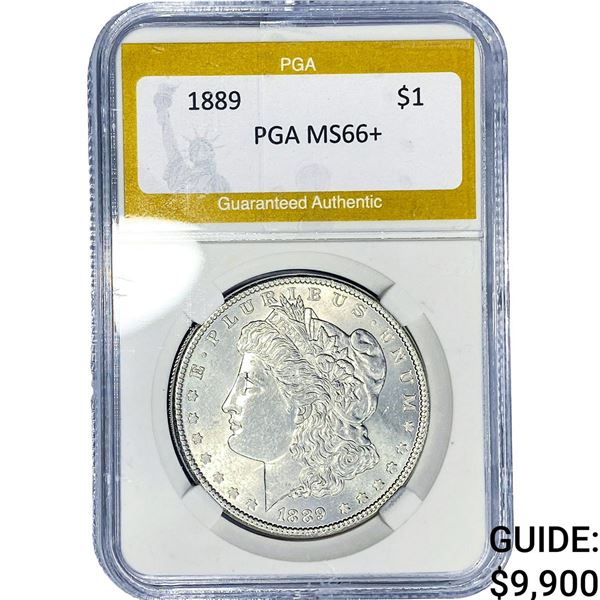 1889 Morgan Silver Dollar PGA MS66+