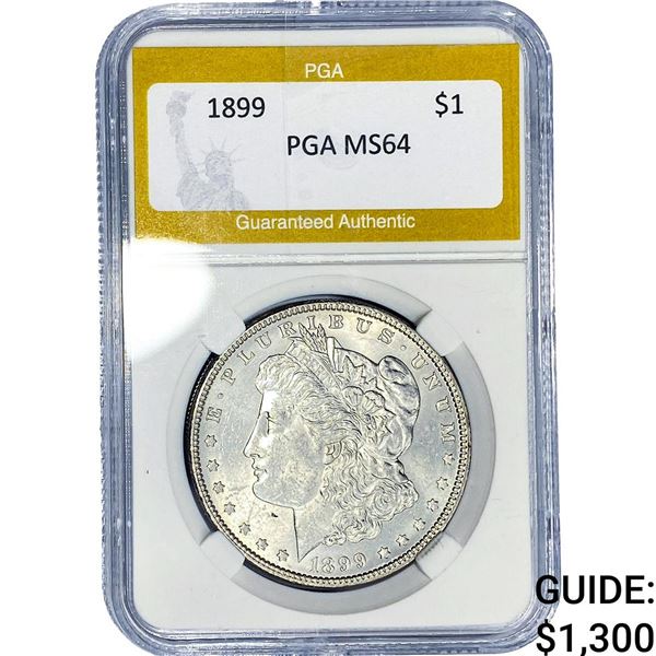 1899 Morgan Silver Dollar PGA MS64