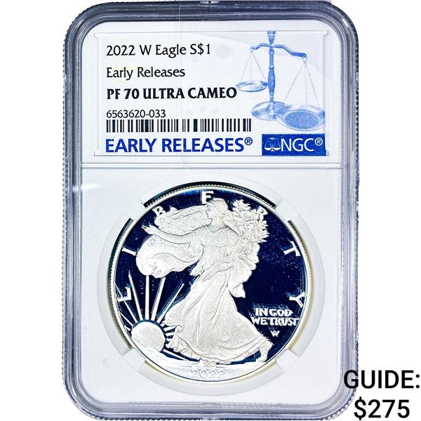 2022-W Silver Eagle NGC PF70 Ultra Cameo
