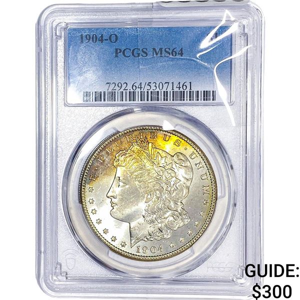 1904-O Morgan Silver Dollar PCGS MS64