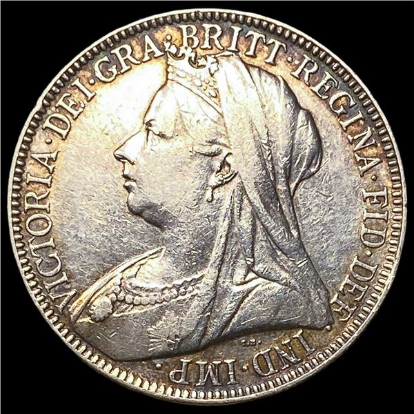 1898 Great Britain Silver 1 Florin