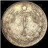 Image 2 : 1943[1322] Iran Silver 1 Rial KM 1143