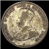 Image 1 : 1920 Ceylon Silver 25 Cents