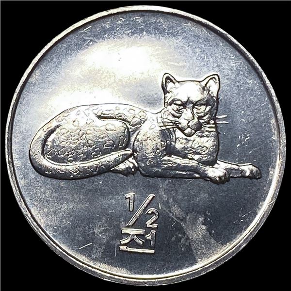 2002 North Korea Aluminium 1/2 Chon