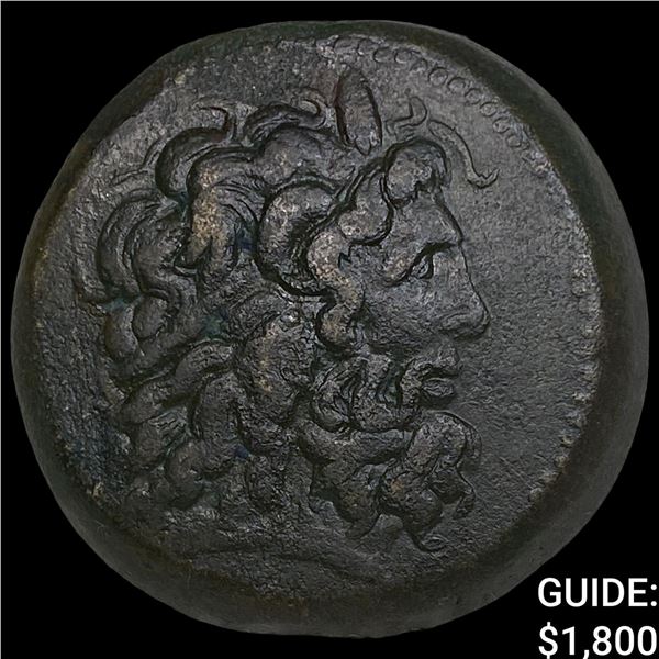 Egypt Ptolemy III Eugertes Bronze AE 43