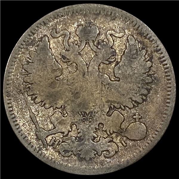 1870 Russia Silver 20 Kopeks