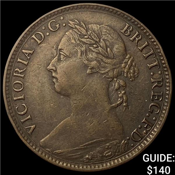 1891 Great Britain Farthing