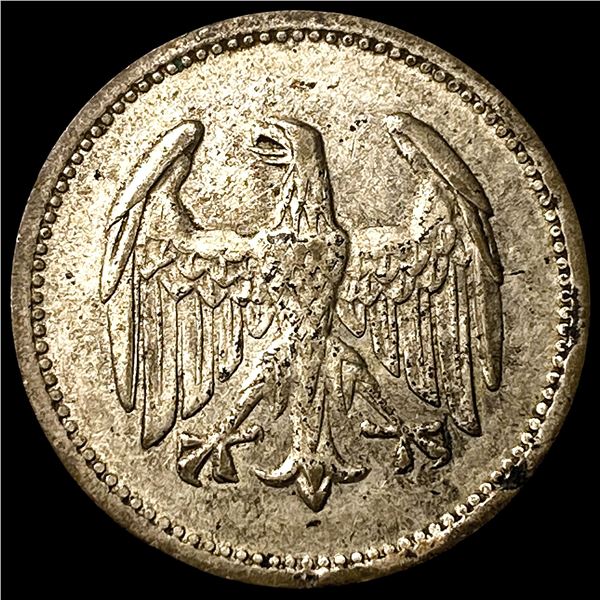1924 German Silver 1 Mark