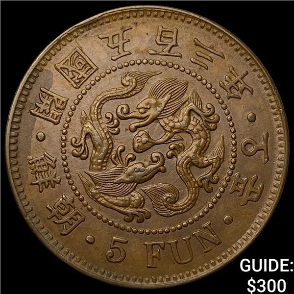 1894 Korea Copper 5 Fun