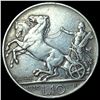 Image 2 : 1930-R Italy Silver 10 Lire