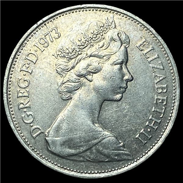 1973 Great Britain 10 New Pence