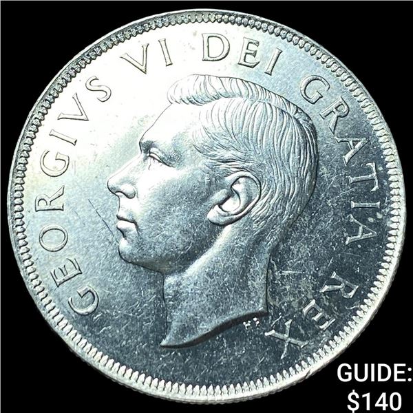 1949 Canada Silver Dollar
