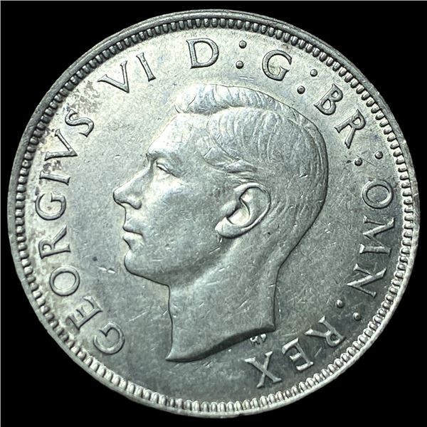 1944 Great Britain Silver Florin