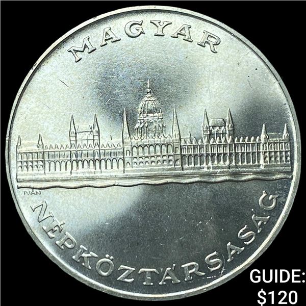 1956 Hungary Silver 25 Forint