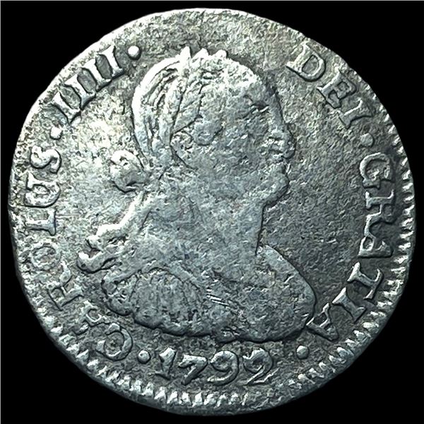 1799 Mexico Spanish Colony Silver 1/2 Real