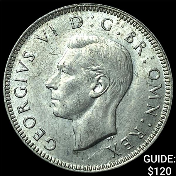 1943 Great Britain Silver Shilling