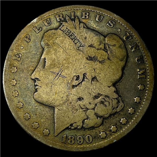1890-CC Morgan Silver Dollar NICELY  CIRCULATED