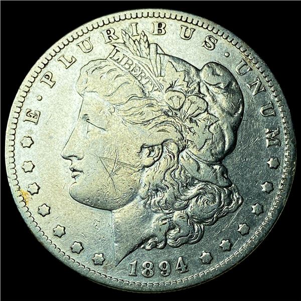 1894-S Silver Morgan Dollar LIGHTLY  CIRCULATED