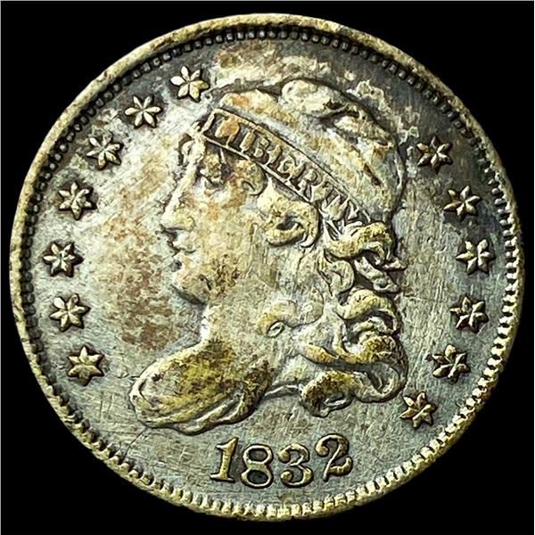 1832 Capped Bust Half Dime CLOSELY  UNCIRCULATED