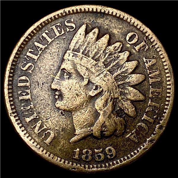 1859 Indian Head Cent LIGHTLY CIRCULATED