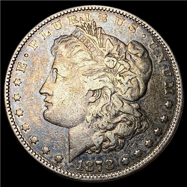 1878 8 TF Morgan Dollar NEARLY UNCIRCULATED