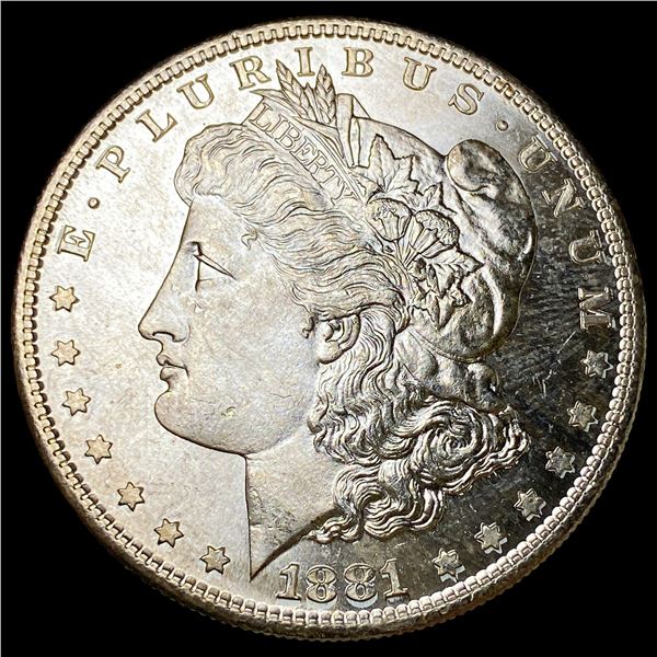 1881-S Silver Morgan Dollar NEARLY  UNCIRCULATED
