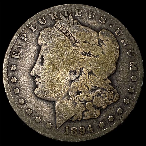 1894-O Silver Morgan Dollar LIGHTLY  CIRCULATED