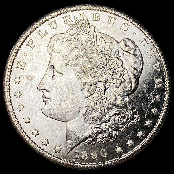 1890-S Silver Morgan Dollar CHOICE AU